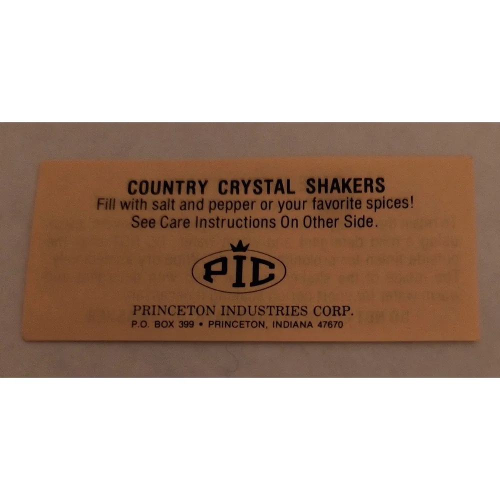 Princeton Industries Corp clear red